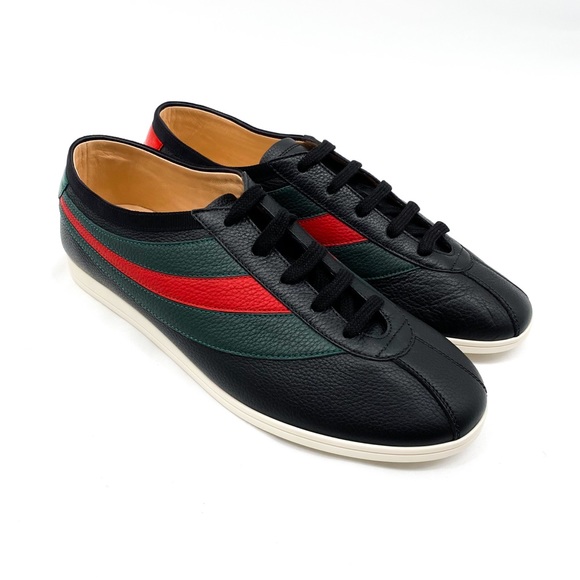GUCCI Falacer Hebron Sneaker Black Men 8 US 483266 - Picture 4 of 16
